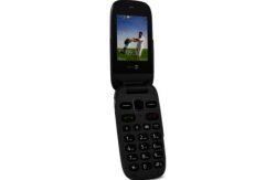 Sim Free Doro 631 Graphite Flip Phone - Graphite